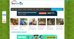 Desktop Screenshot of liveanimalslist.com
