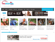 Tablet Screenshot of liveanimalslist.com